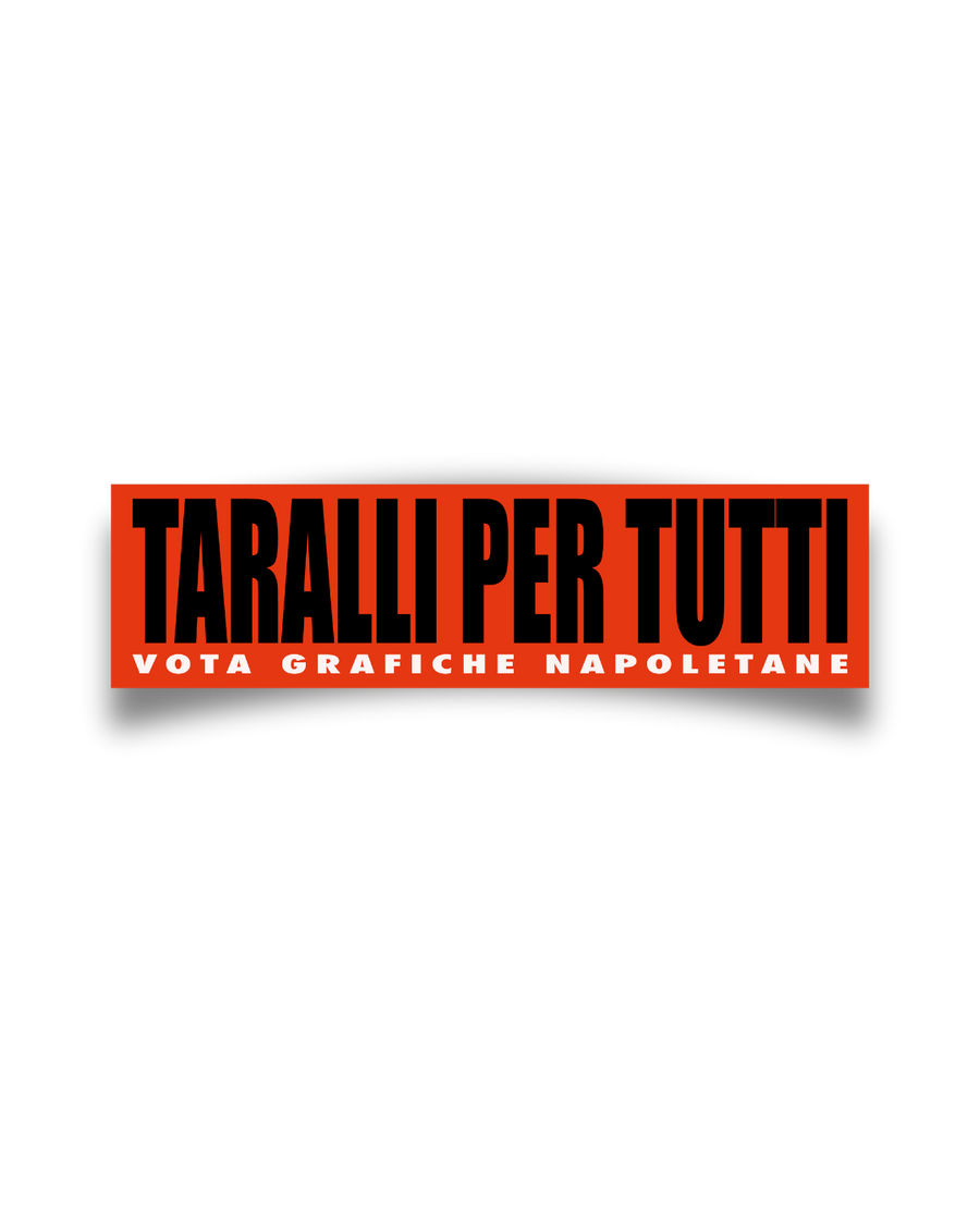 Sticker Taralli x Tutti