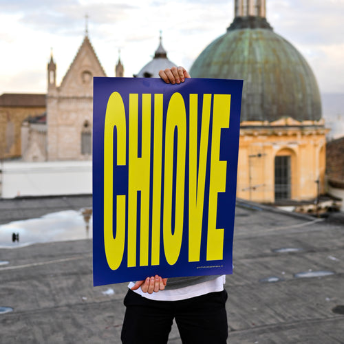 Stampa napoletana "Chiove di Notte" di Grafiche Napoletane – foto 2