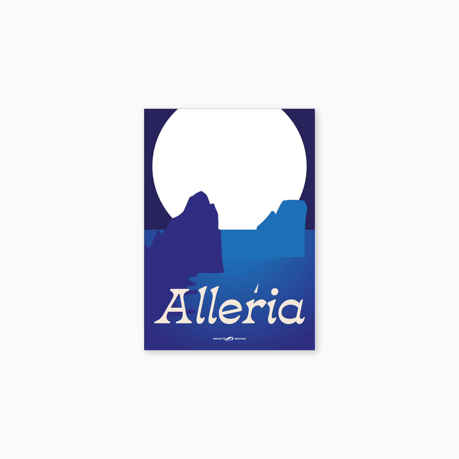 Cartolina Alleria di Notte