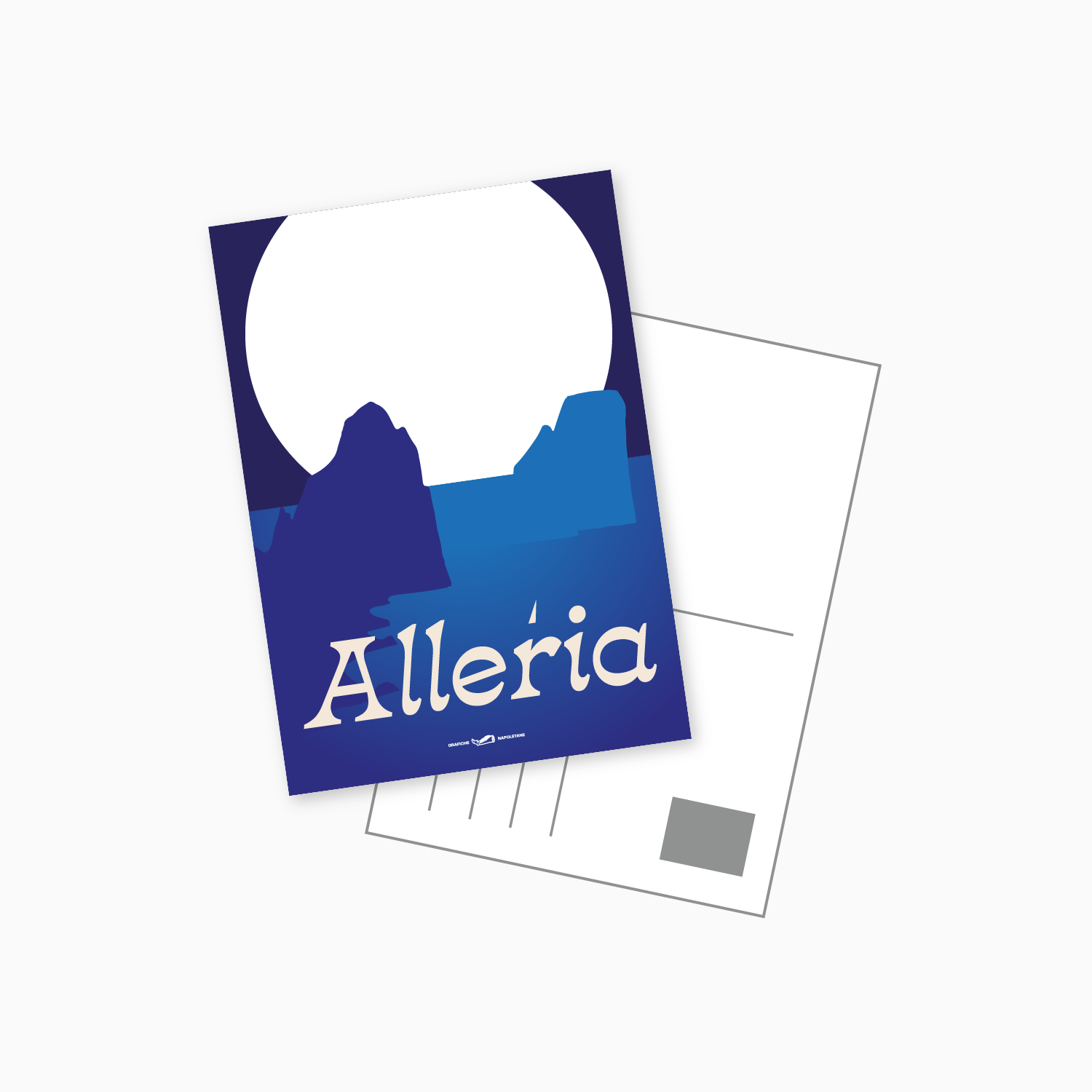 Cartolina Alleria di Notte