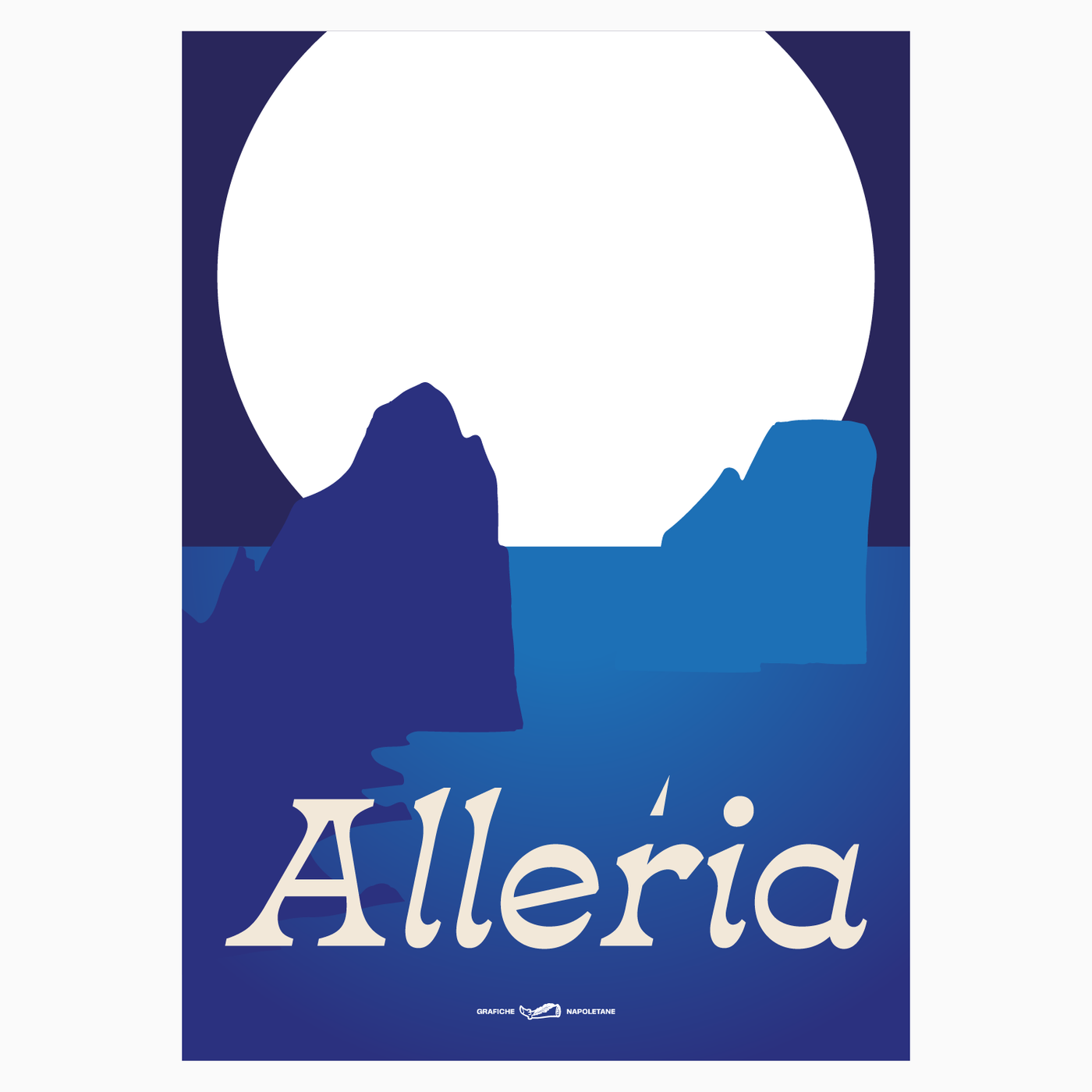 Cartolina Alleria di Notte