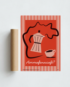 Stampa napoletana "Ammafanucafè?" di Grafiche Napoletane – foto 3