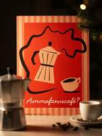 Stampa napoletana "Ammafanucafè?" di Grafiche Napoletane – foto 2