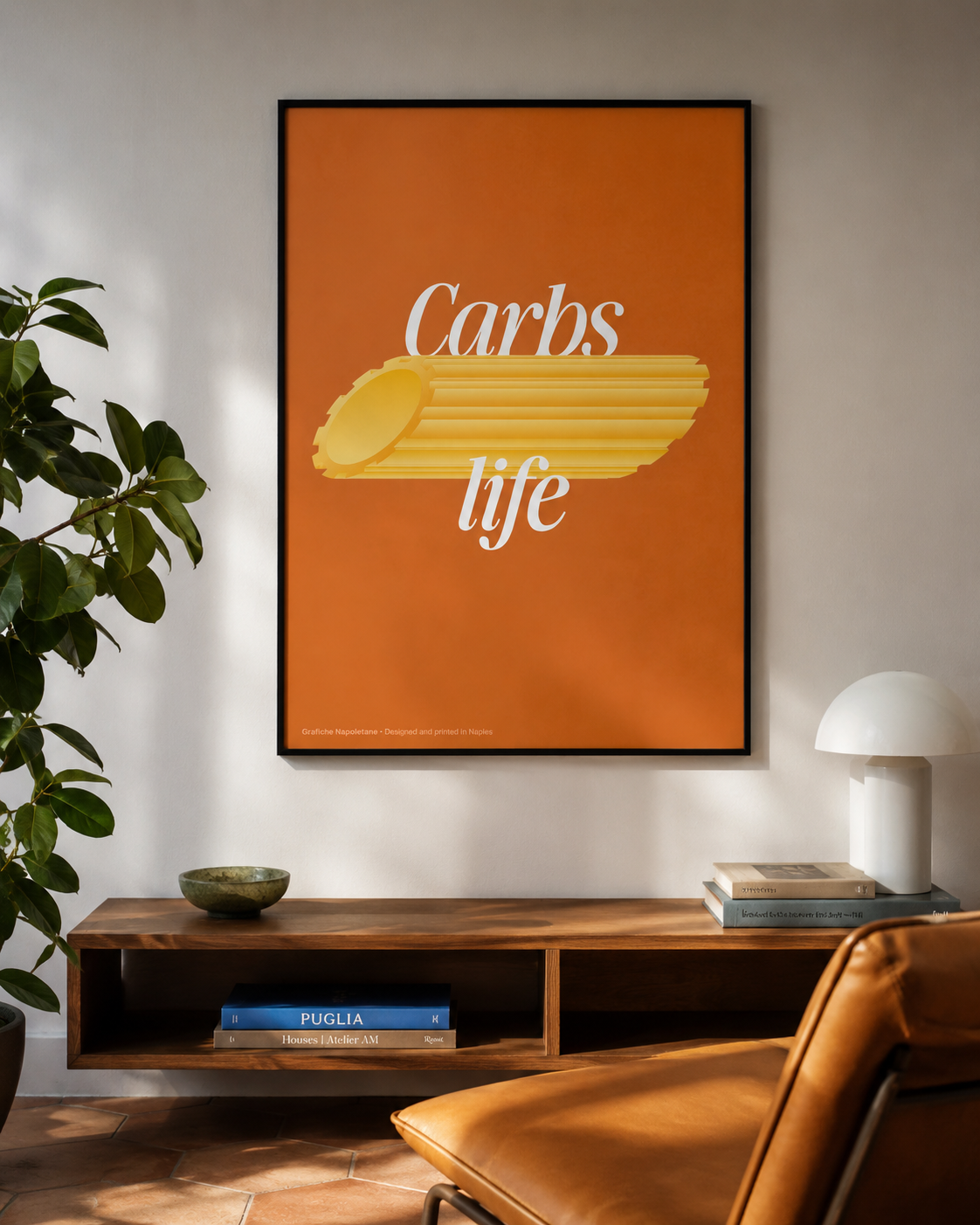 Stampa napoletana "Carbs Life" di Grafiche Napoletane – foto 2