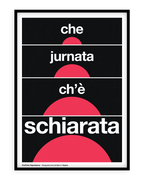 Stampa napoletana "Che Jurnata" di Grafiche Napoletane