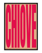 Stampa napoletana "Chiove" di Grafiche Napoletane