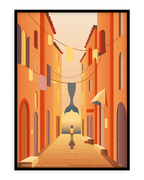 Stampa napoletana "Controra" di Grafiche Napoletane