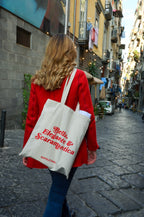 Tote bag "Bella Elegante e Scaramantica" in cotone – Grafiche Napoletane – foto 5
