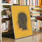 Stampa napoletana "Putess Facess Vuless Giallo" di Grafiche Napoletane – foto 2