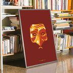 Stampa napoletana "Pulcinella Rosso" di Grafiche Napoletane – foto 3