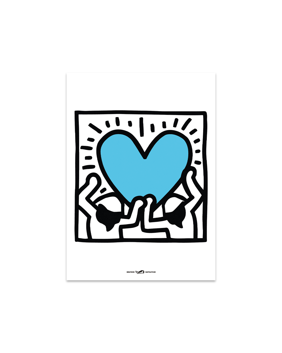 Cartolina Haring