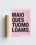 Stampa napoletana "Ma Io Quest'Uomo Lo Amo" di Grafiche Napoletane – foto 2