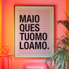 Stampa napoletana "Ma Io Quest'Uomo Lo Amo" di Grafiche Napoletane – foto 3
