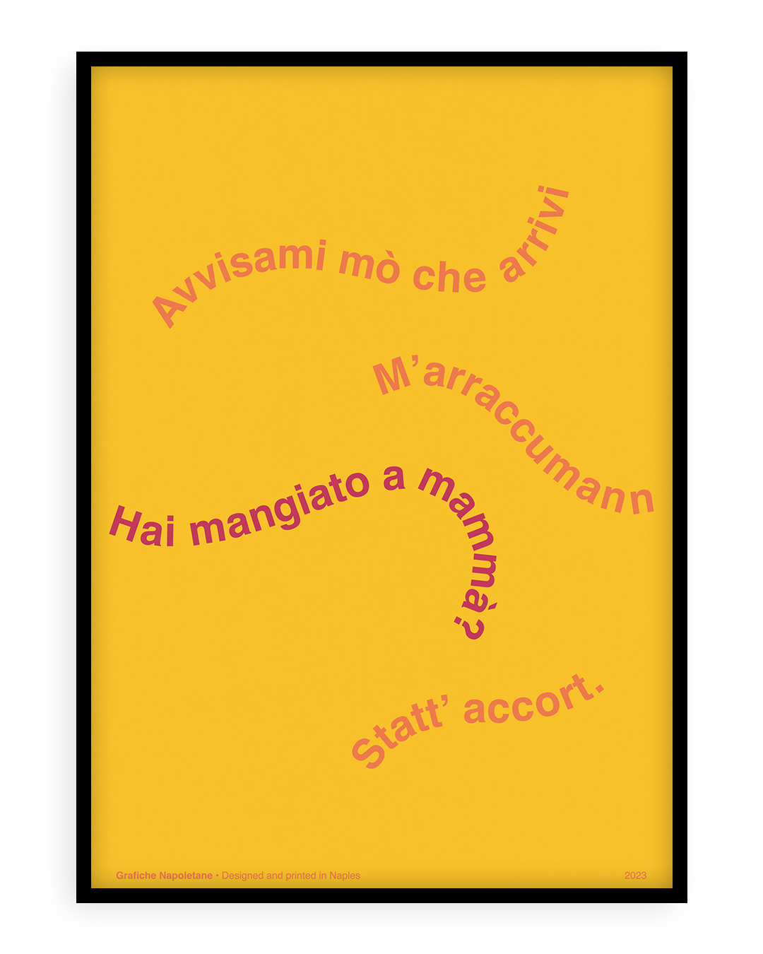 Hai mangiato a mammà?