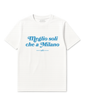 T-Shirt “Meglio soli che a Milano”