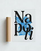 Stampa napoletana "Napoli Partenope" di Grafiche Napoletane – foto 2