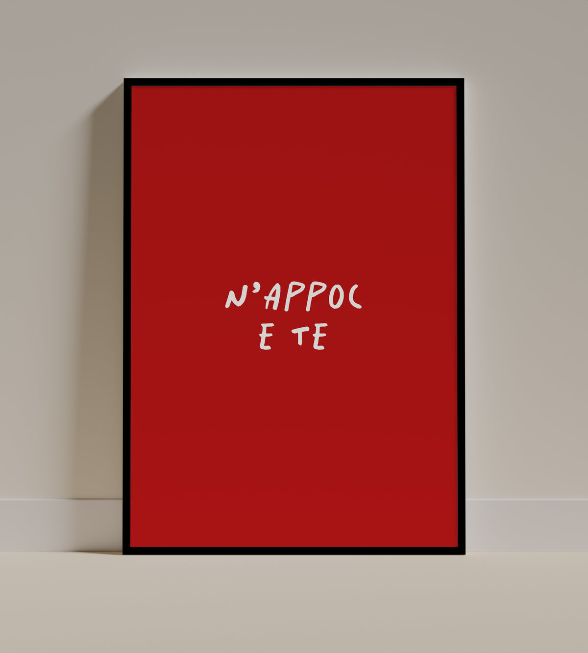 Stampa napoletana "N'Appoc e Te Rosso" di Grafiche Napoletane – foto 3
