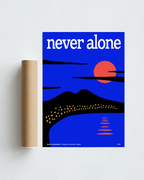 Stampa napoletana "Never Alone" di Grafiche Napoletane – foto 3