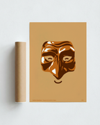 Stampa napoletana "Pulcinella Caffè" di Grafiche Napoletane – foto 2