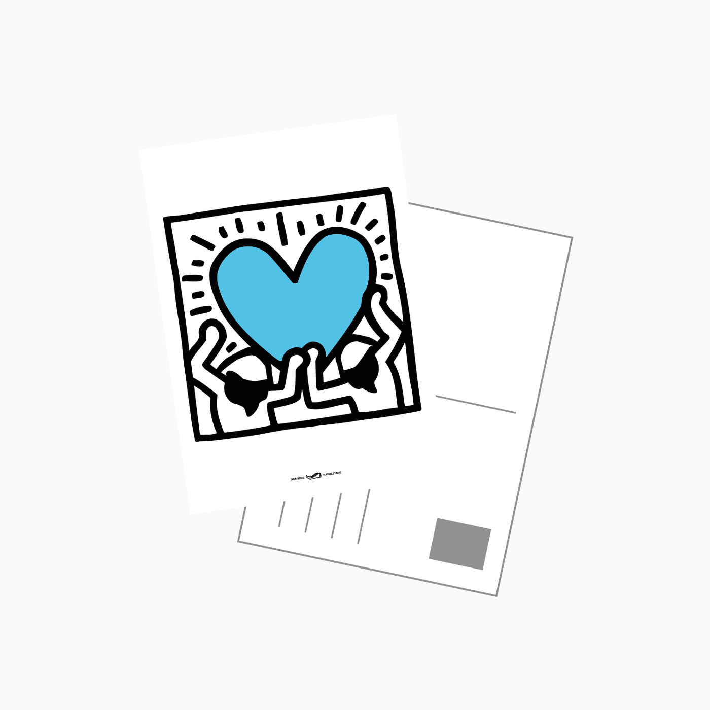 Cartolina Haring