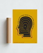 Stampa napoletana "Putess Facess Vuless Giallo" di Grafiche Napoletane – foto 3