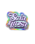 Sticker napoletano "Sciantosa" di Grafiche Napoletane