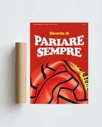 Stampa napoletana "Pariare Sempre" di Grafiche Napoletane – foto 2