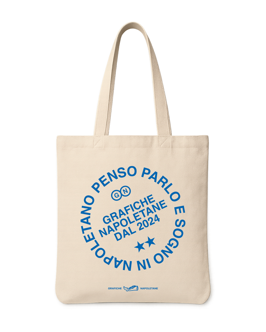 Tote Bag "Penso in Napoletano"