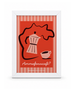 Mini stampa napoletana "Ammafanucafè?" di Grafiche Napoletane – foto 4
