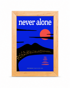 Mini stampa napoletana "Never Alone" di Grafiche Napoletane – foto 4