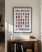Stampa napoletana "Dubbi non ho" di Grafiche Napoletane – foto 2