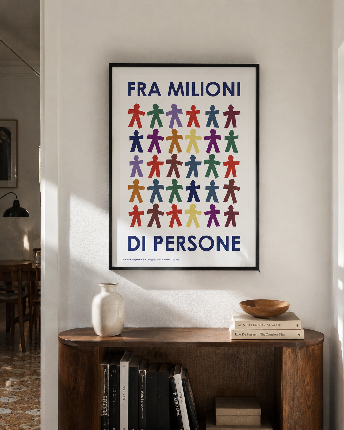 Stampa napoletana "Dubbi non ho" di Grafiche Napoletane – foto 2