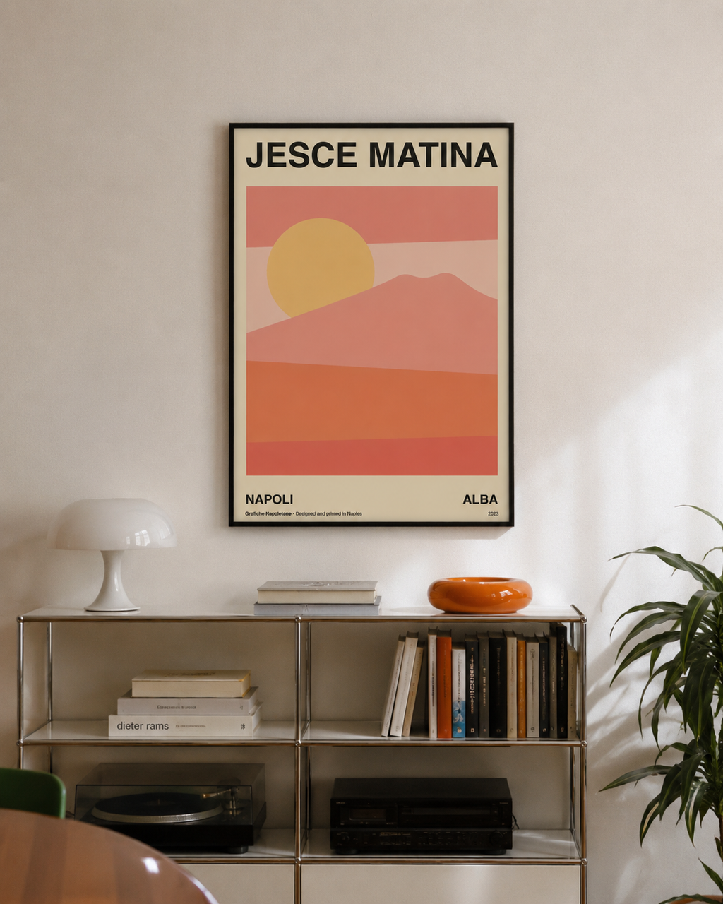 Stampa napoletana "Jesce Matina" di Grafiche Napoletane – foto 2