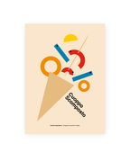 Mini stampa napoletana "Cuoppo" di Grafiche Napoletane