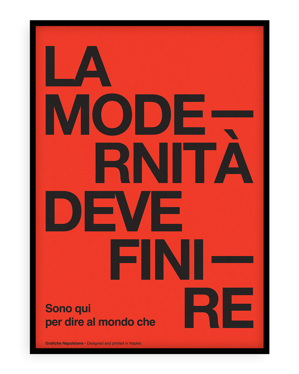 La modernità