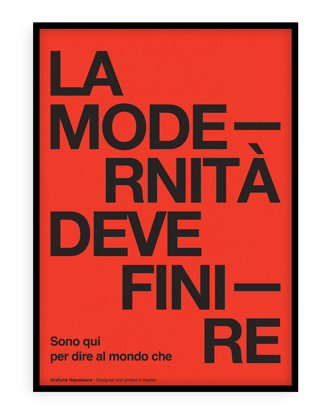 La modernità