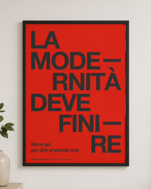 Stampa napoletana "La modernità" di Grafiche Napoletane – foto 2
