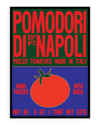 Stampa napoletana "Pomodori Di Napoli" di Grafiche Napoletane