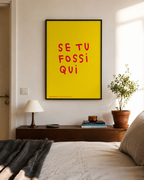 Stampa napoletana "Se tu fossi qui" di Grafiche Napoletane – foto 2
