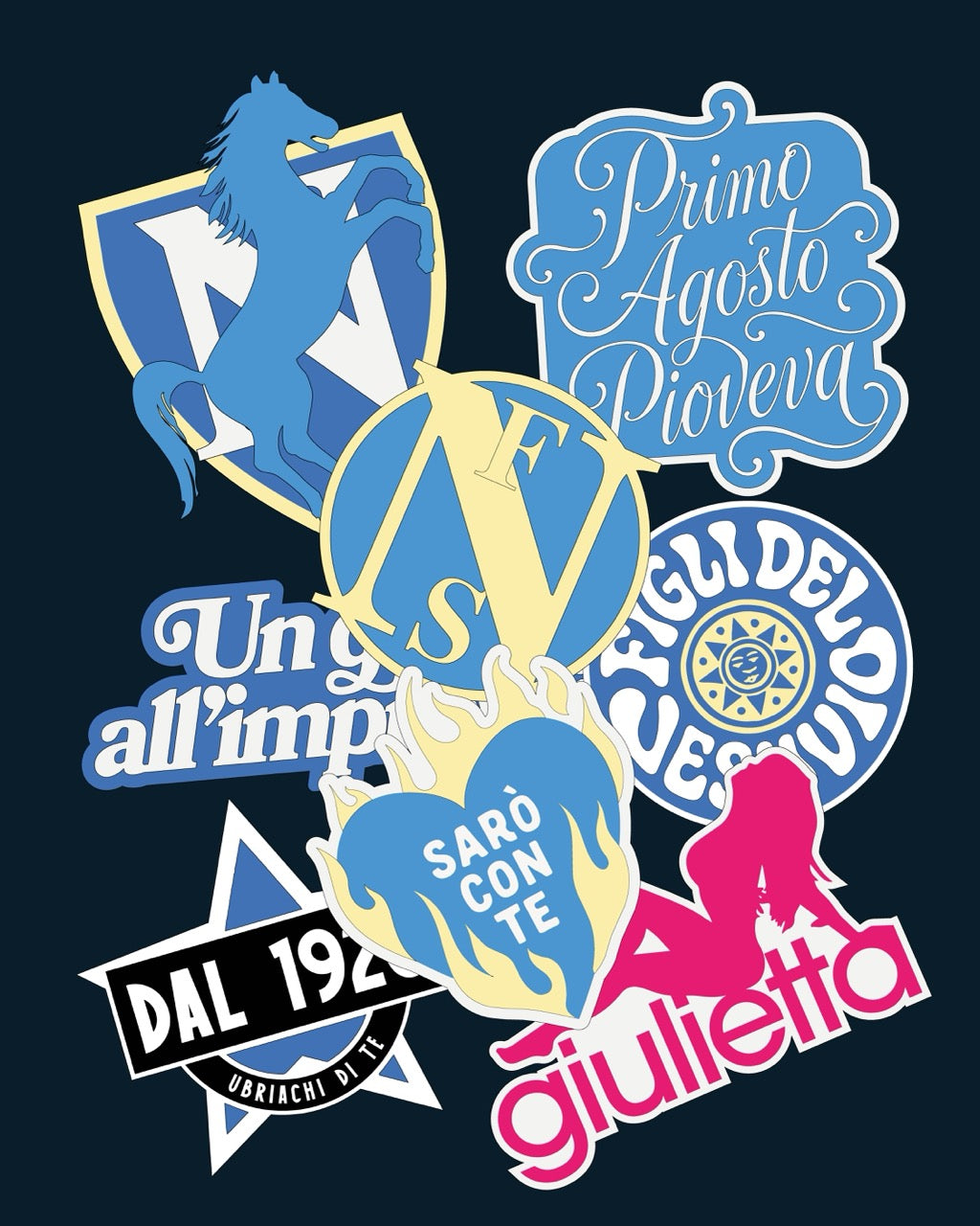 Sticker Pack Centenario (Ed. Limitata)