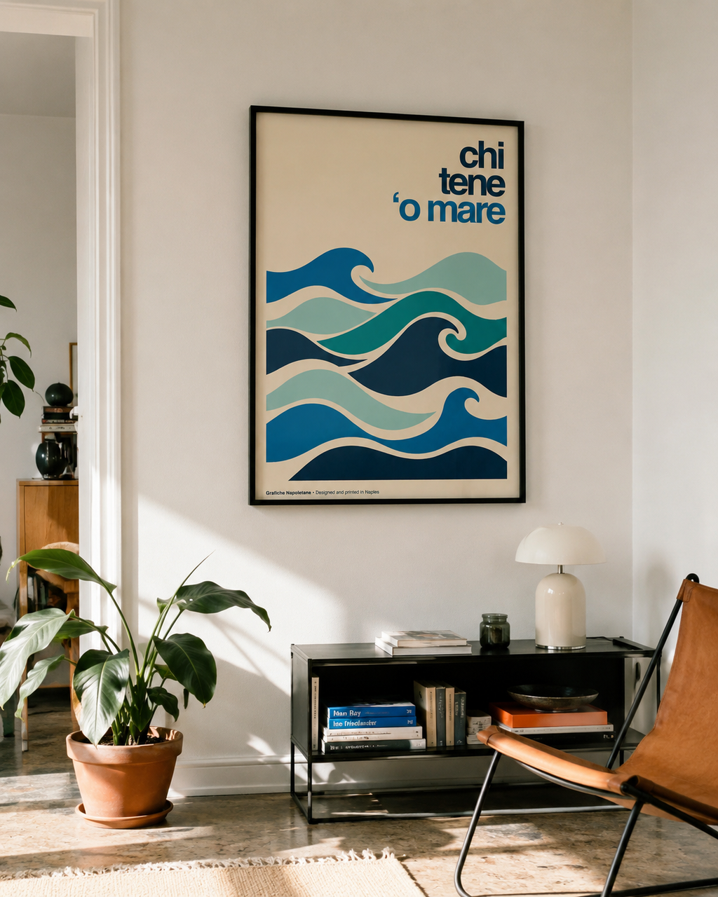 Stampa napoletana "Chi tene 'o mare" di Grafiche Napoletane – foto 2