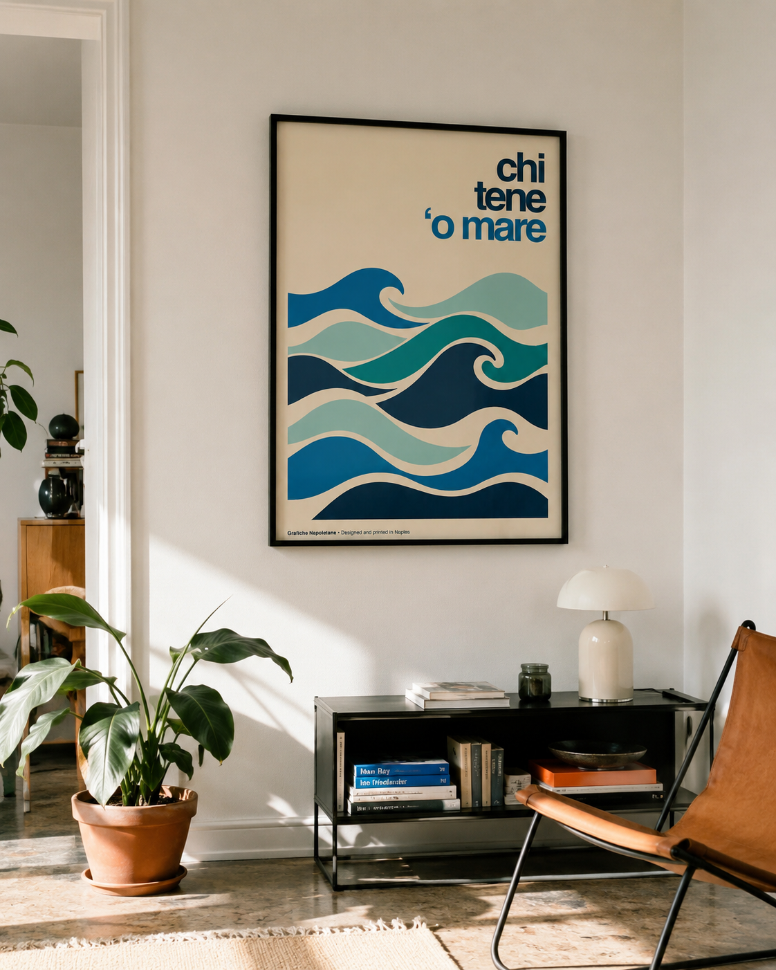 Stampa napoletana "Chi tene 'o mare" di Grafiche Napoletane – foto 2