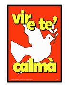 Stampa napoletana "Calmati" di Grafiche Napoletane